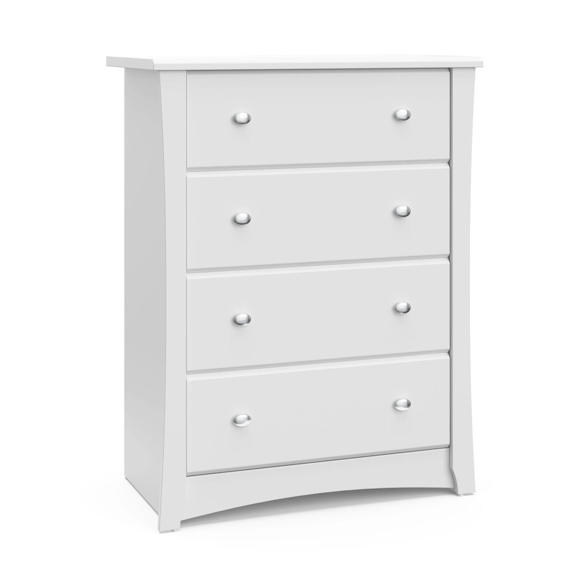 White 4 Drawer Kids Dresser Q8769
