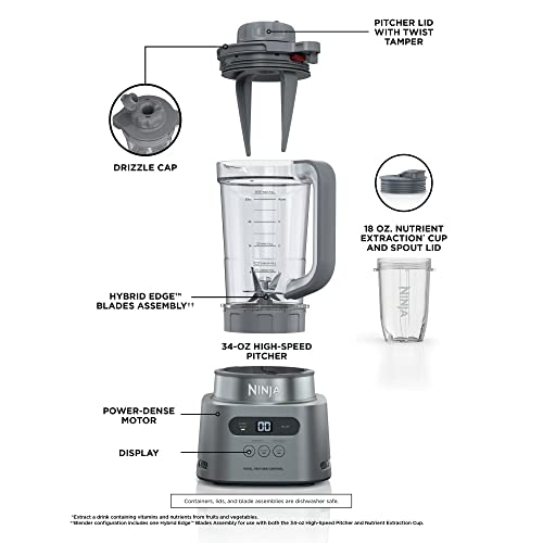 High-Speed 1500 WP Blender with 34-oz. Pitcher and 18-oz. To-Go Cup M981830