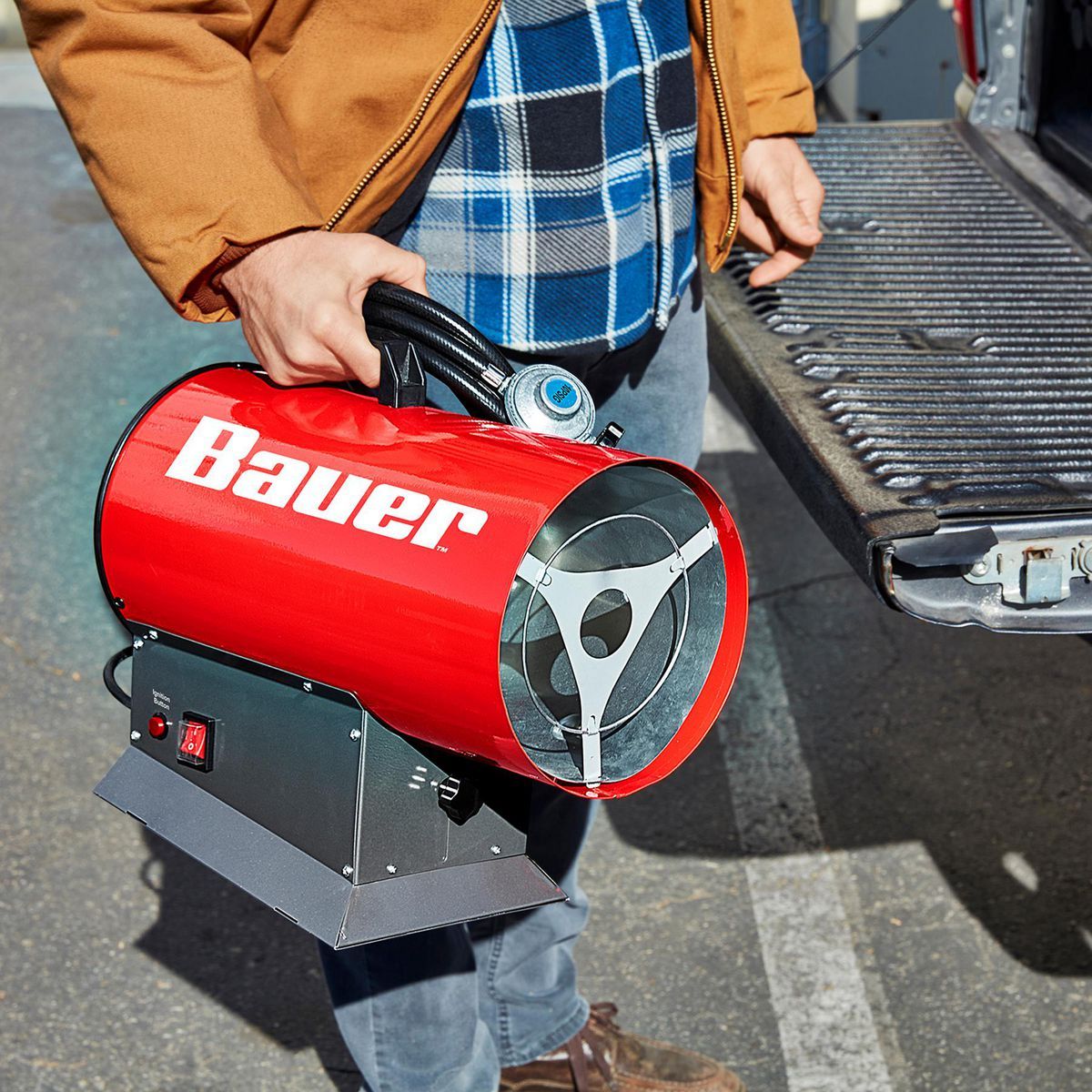30,000 - 60,000 BTU Forced Air Propane Portable Heater G39955
