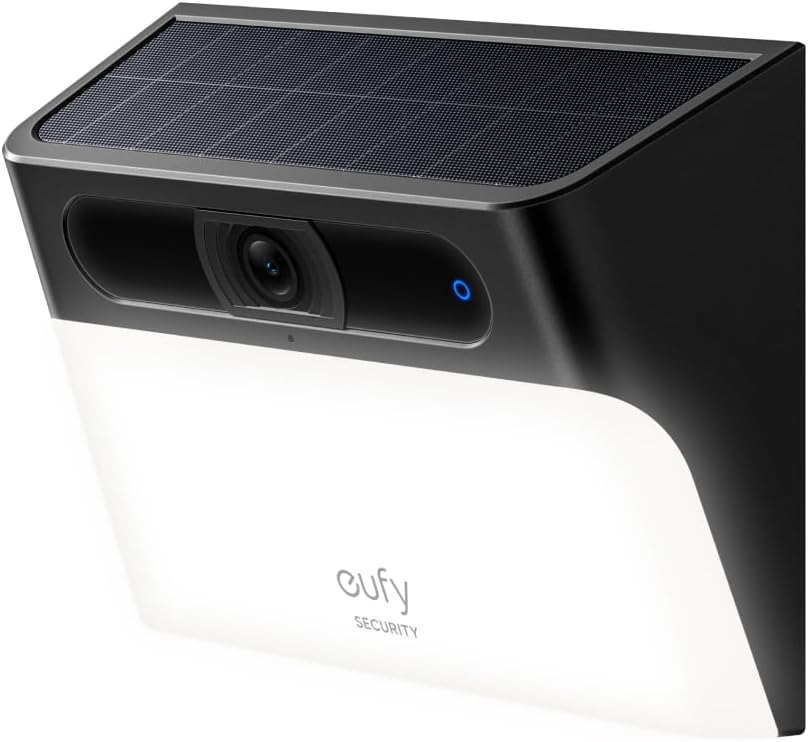 Solar Security Camera, 2K, Wireless Outdoor Camera, IP65 Waterproof A507