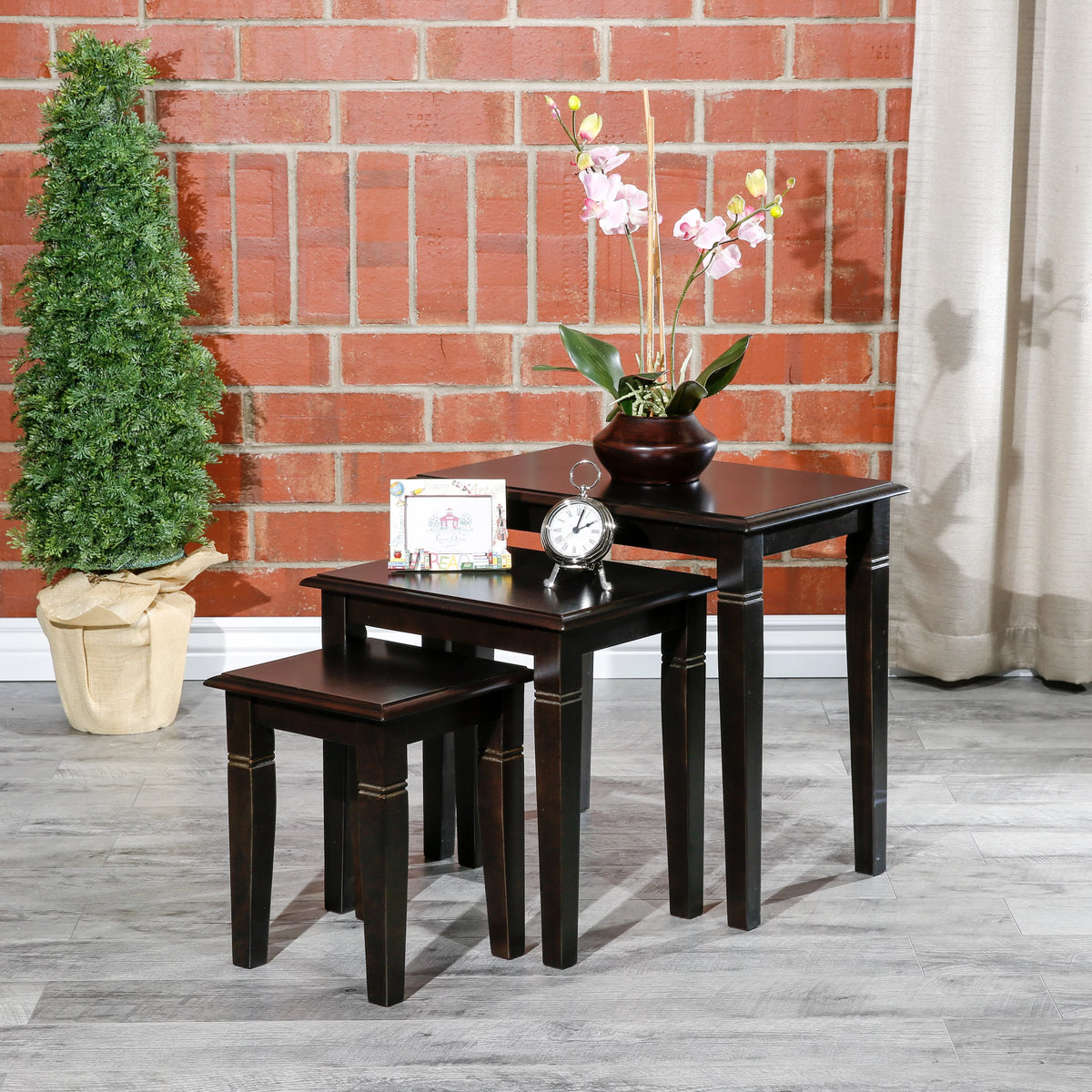 Espresso 3-Piece Nesting Table Set O361708