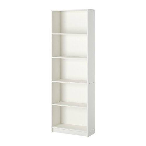 White Bookcase Shelving Unit J104475