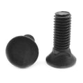 7/16 inch-14 x 1 1/4 inch Coarse Thread Grade 5 Plow Bolt Black Oxide Pk 100 R472