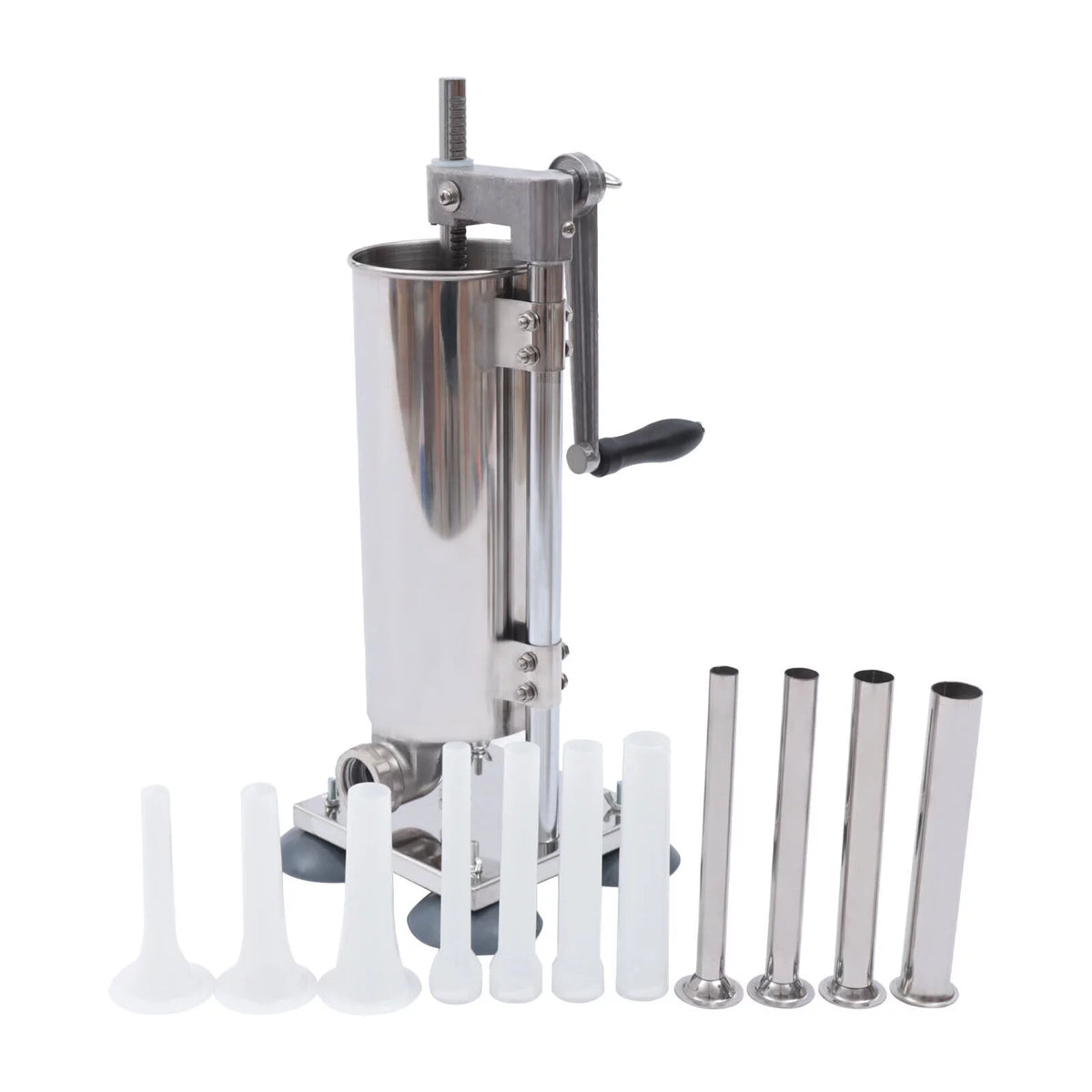 3L Stainless Steel Sausage Stuffer with 8 Tubes H846