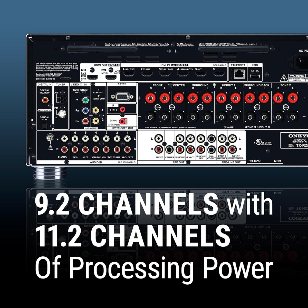 9.2-Channel THX Certified AV Receiver Q35793
