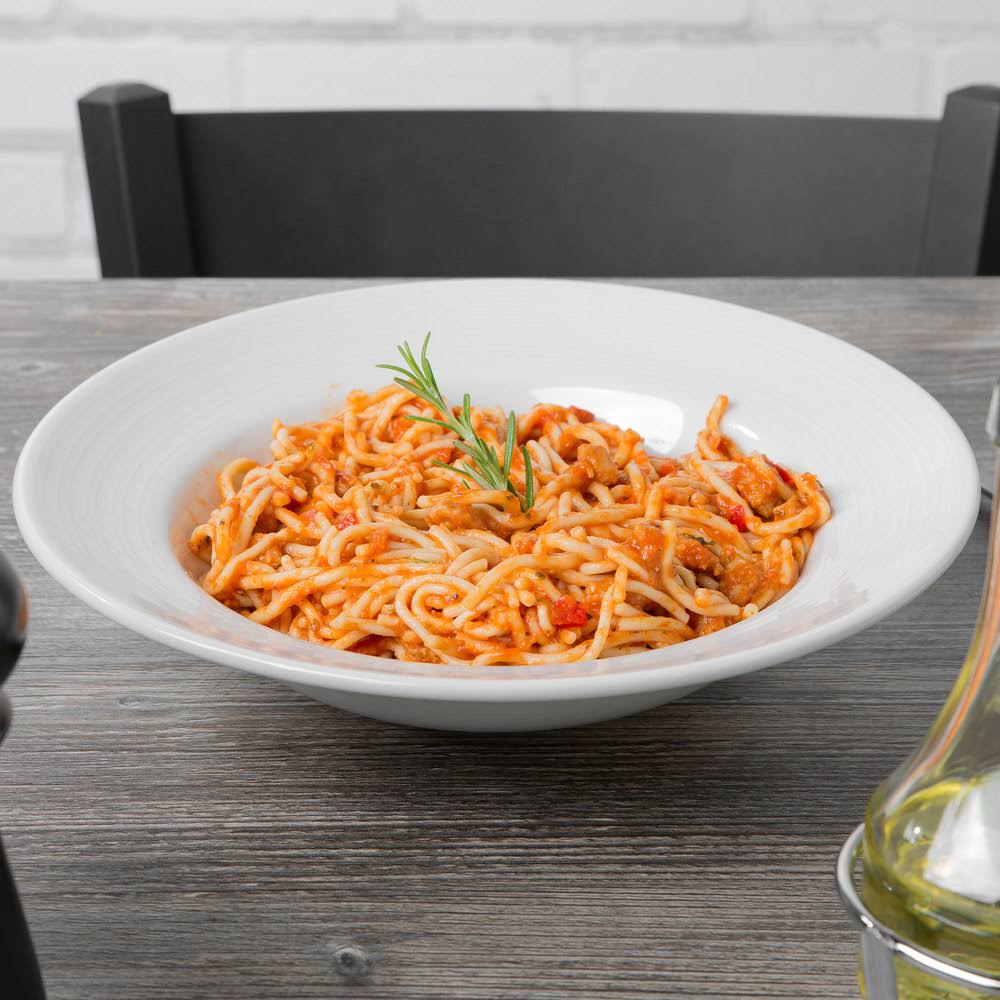 43 oz. Porcelain White Pasta Bowl Y4991