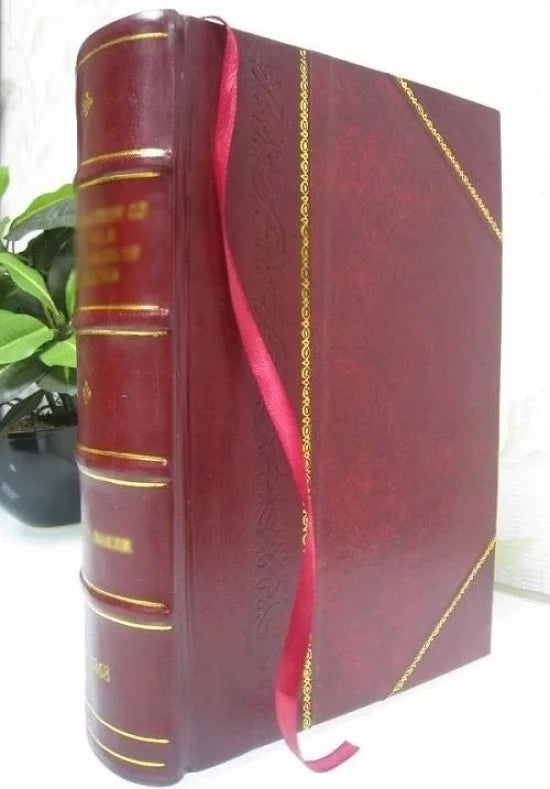 1922 Leather Bound Book C486