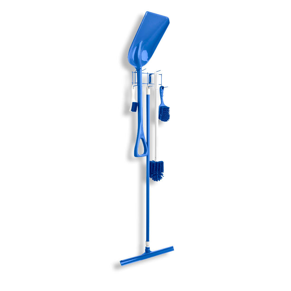 Blue 10x22 Utility Rack with 6 Hooks S323120