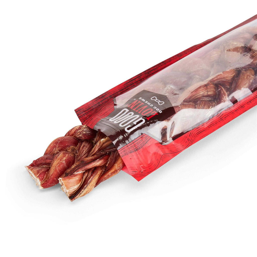 Braided Bully Stick Dog Chew U8941