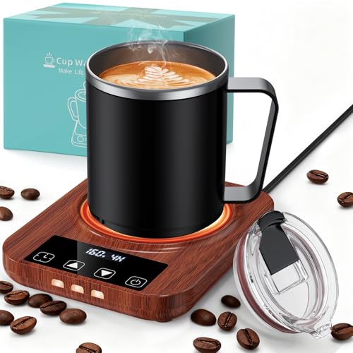 Electric Coffee Mug Warmer with 16oz Heated Mug M9297