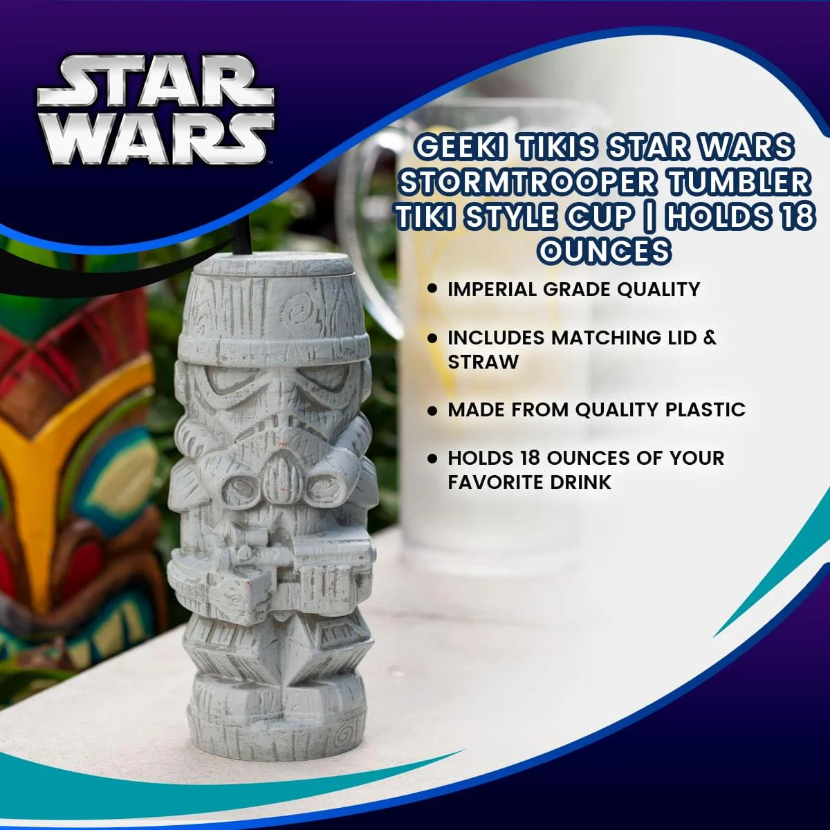 Stormtrooper Tumbler Cup, 18 Ounces R52081