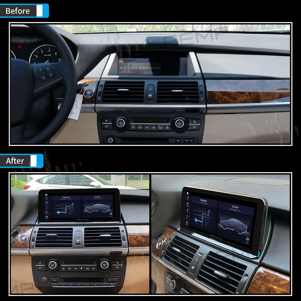 Blue Anti-Glare Vertical Screen 10.25” HD Screen for BMW X5 X6 CIC (2010-2012) R997985