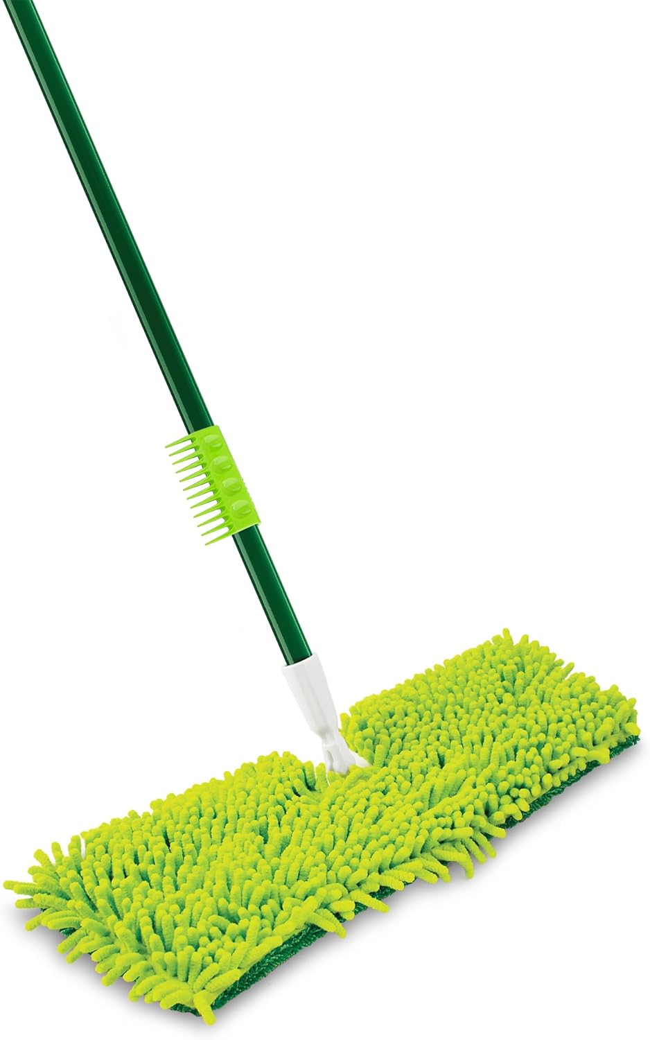 18" 2-Sided Microfiber Flat Mop with 49" Handle T356954