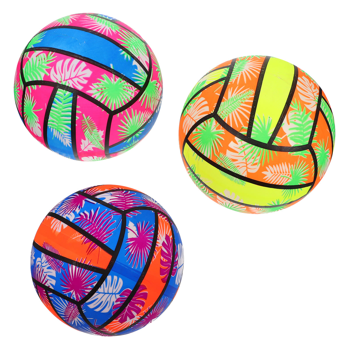 3Pcs Colorful Inflatable Water Volleyball Toy S306570