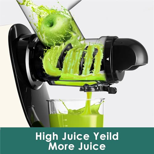 White Slow Masticating Cold Press Juicer L254