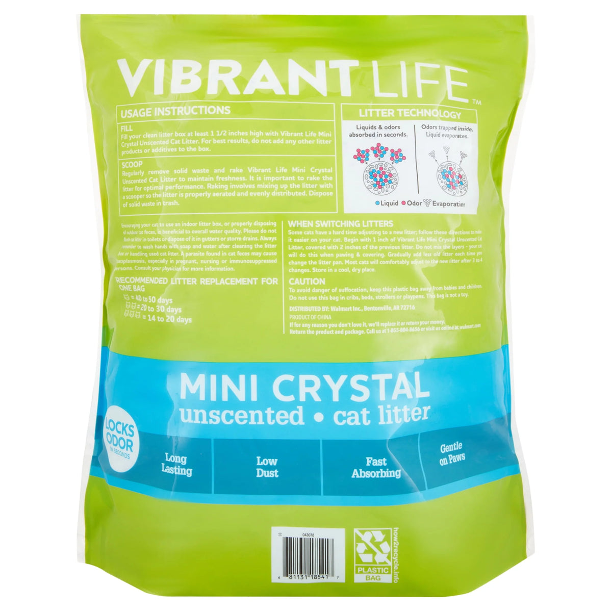 Mini Unscented Cat Litter 8 lb H5056