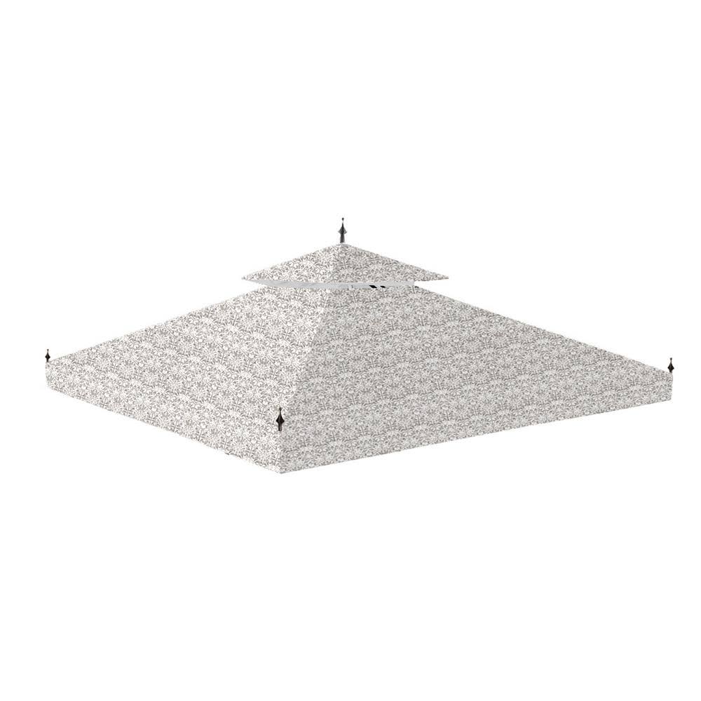 Beige Replacement Canopy for 10 ft. x 10 ft. Gazebo M396710