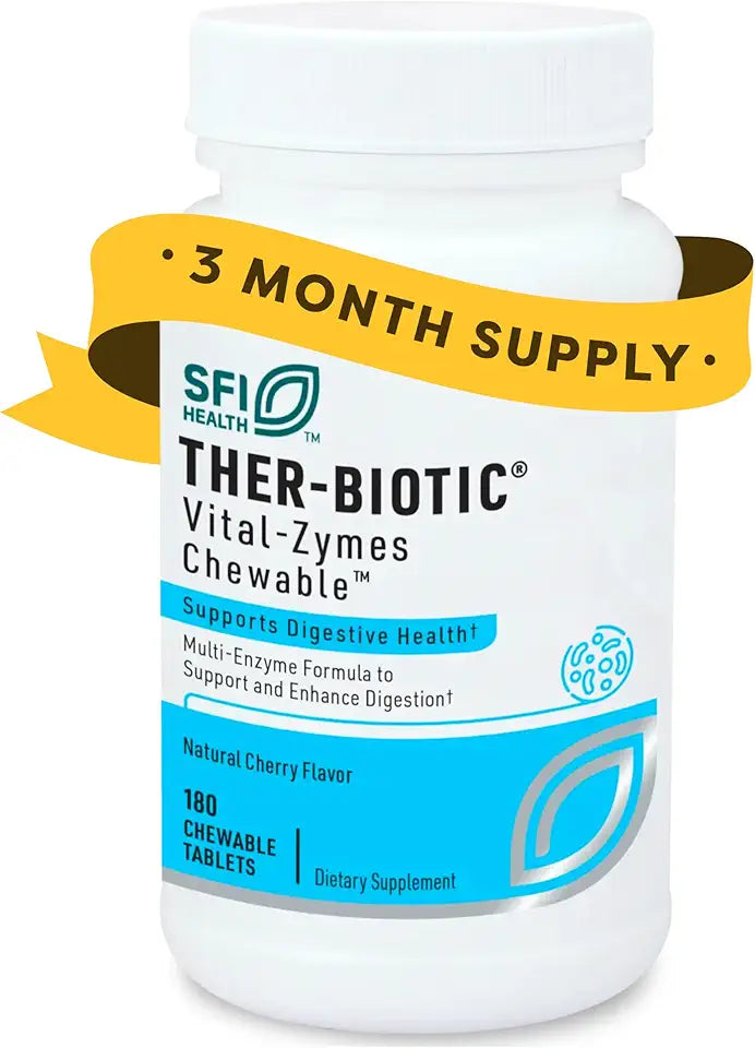 Chewable Digestive Enzymes 180 Chewables J534631
