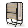 Rollaway Bed with Casters and Memory Foam Mattress D77339