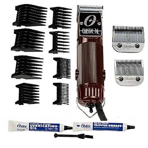 Hair Clipper Bundle with 8 Plastic Comb Blades N747