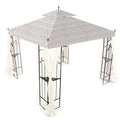Beige Replacement Canopy for 10 ft. x 10 ft. Gazebo M396710