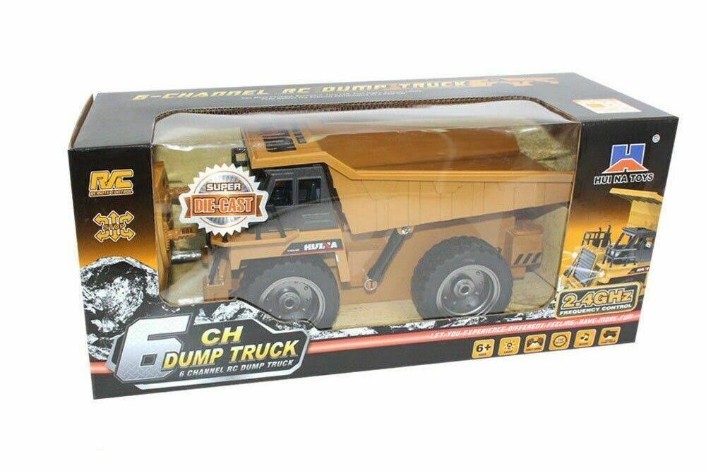 6 Channel 2.4g Dump Truck with Die Cast Cab U4184