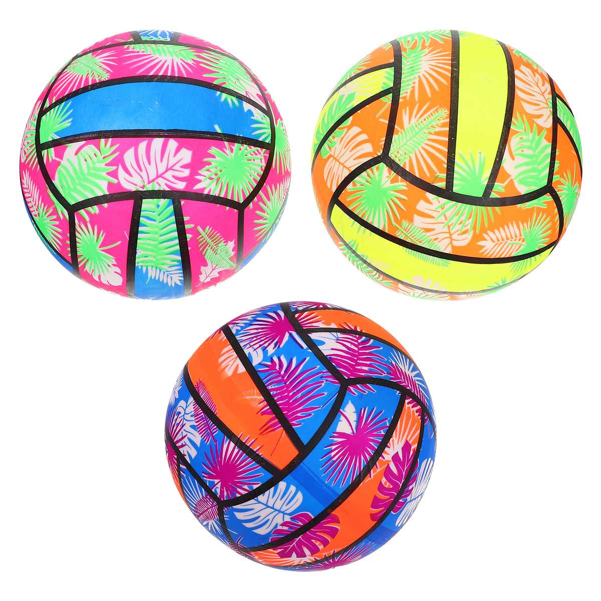 3Pcs Colorful Inflatable Water Volleyball Toy S306570