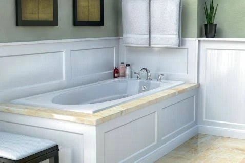 Chrome Deck Mounted Roman Tub Faucet Trim J366