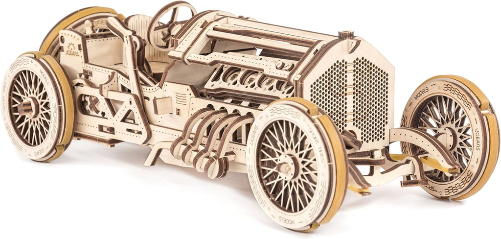 3-D Wooden Puzzle Grand Prix Car Pack of 2 Z797