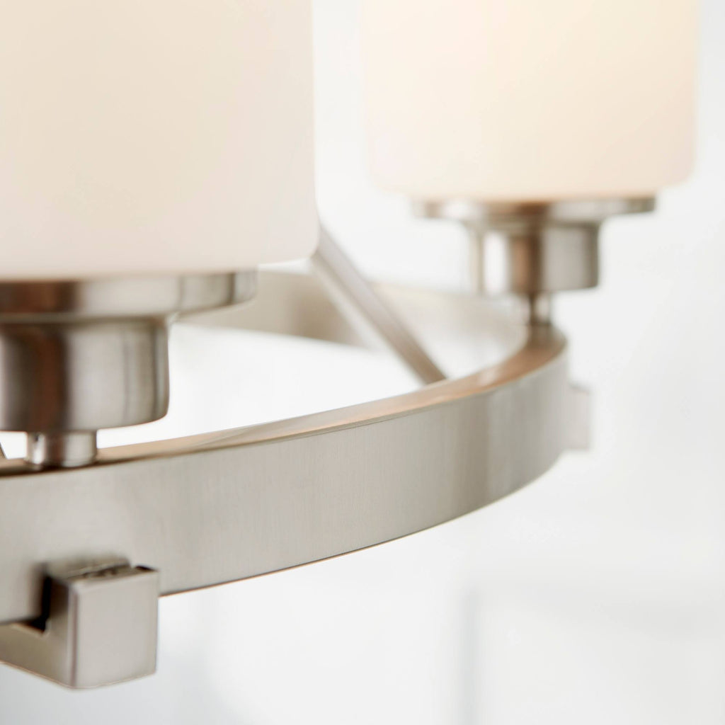 6 Light Oiled Bronze Chandelier A680397