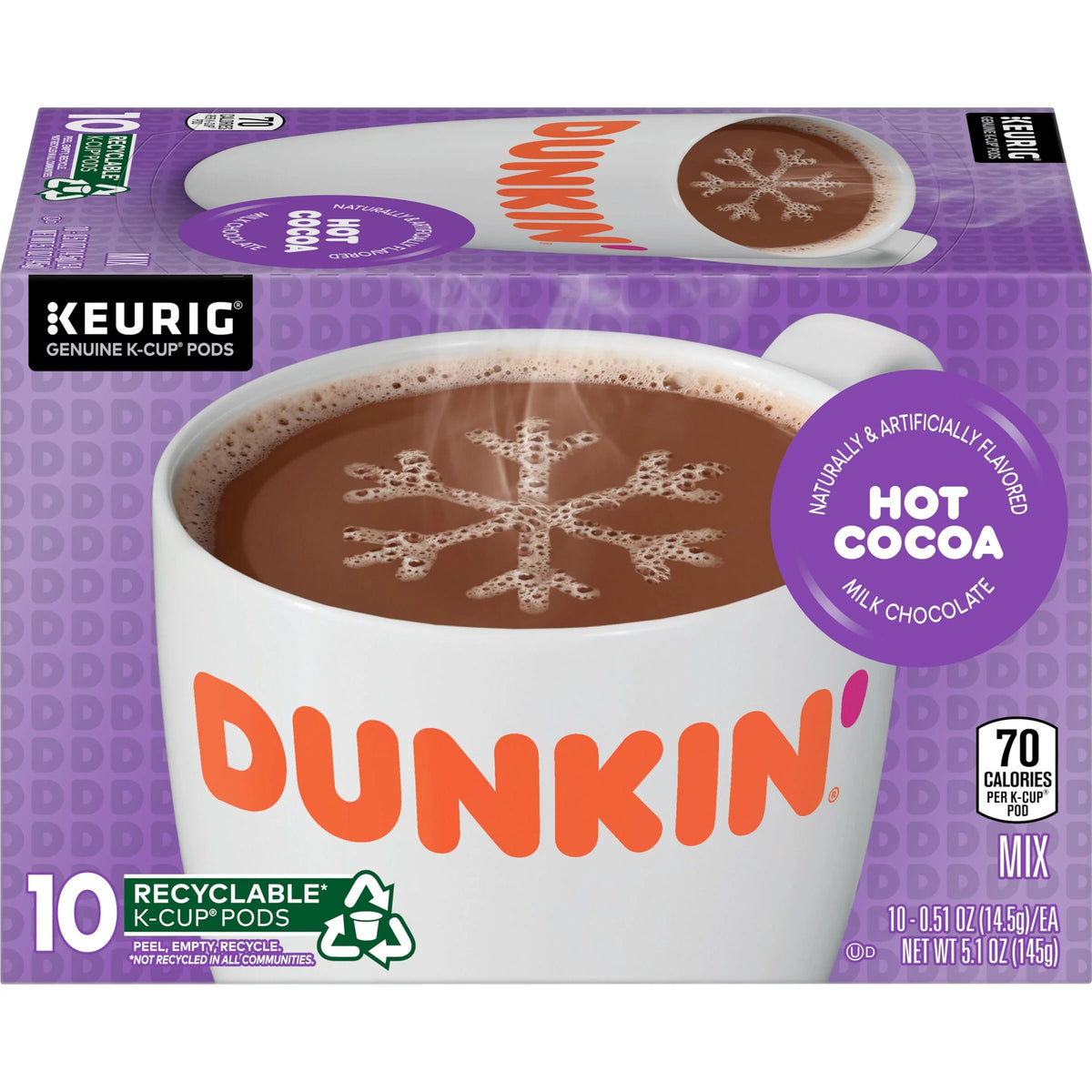 Milk Chocolate Hot Cocoa, 60 K-Cup Pods N817