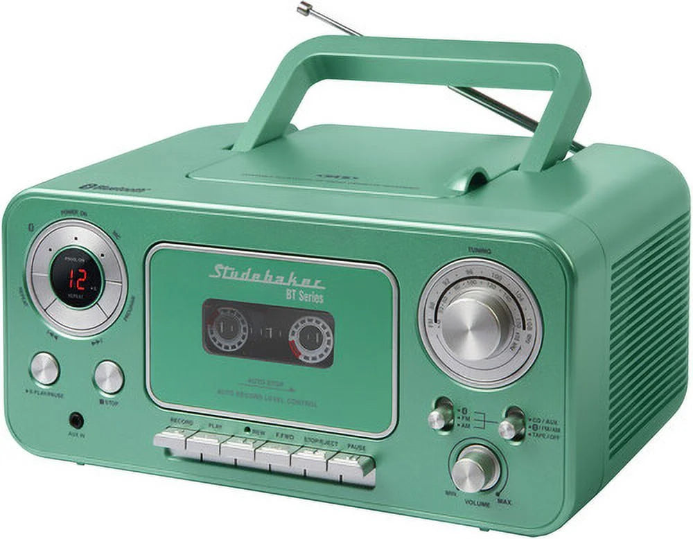 Bluetooth Portable CD Player Radio Cassette U47920