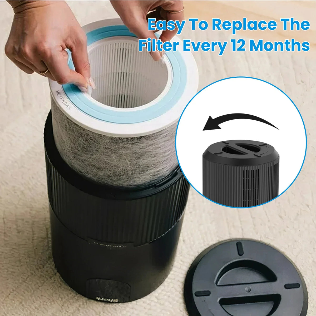 Refurbished Air Purifier with HEPA Filter Q965968