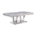 Light Gray Faux Marble Coffee Table S4742