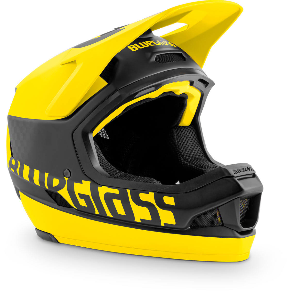 Black/Yellow Carbon Helmet M832