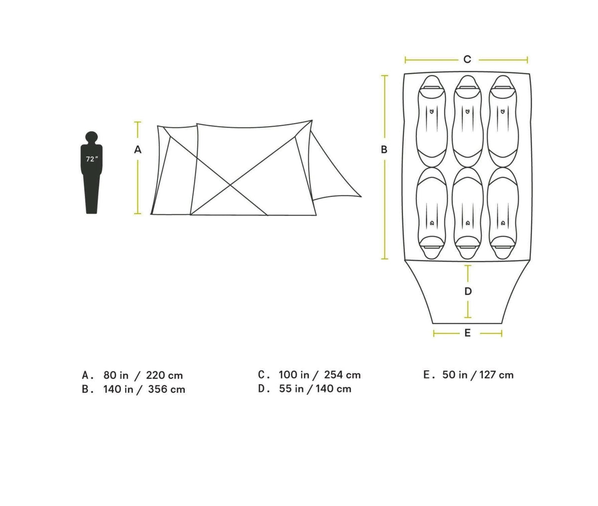 6-Person Camping Tent N4420