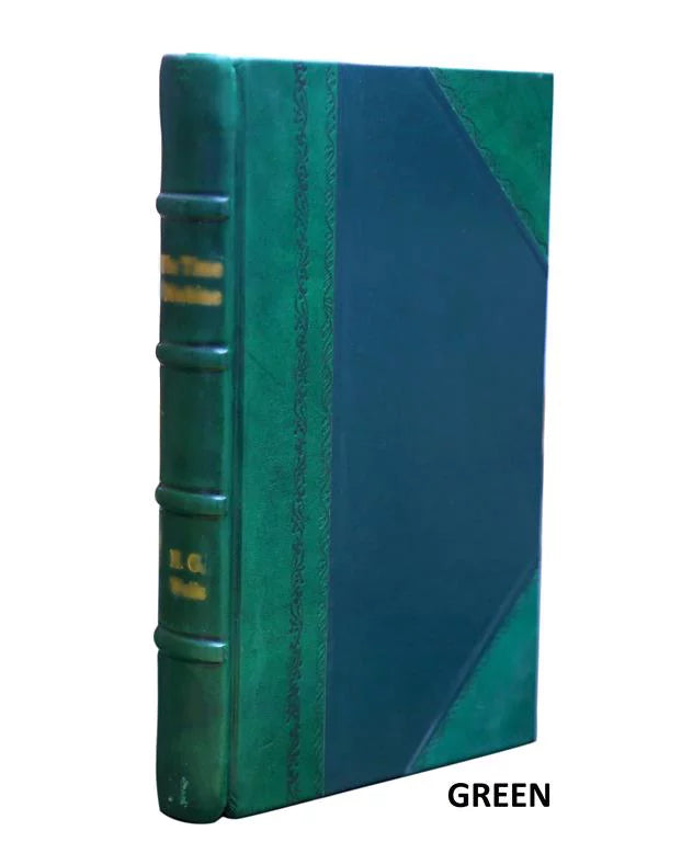 1922 Leather Bound Book C486