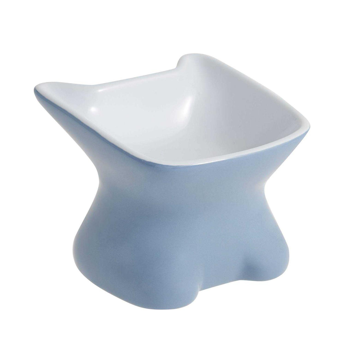 Elevated Ceramic Cat Bowl Y595