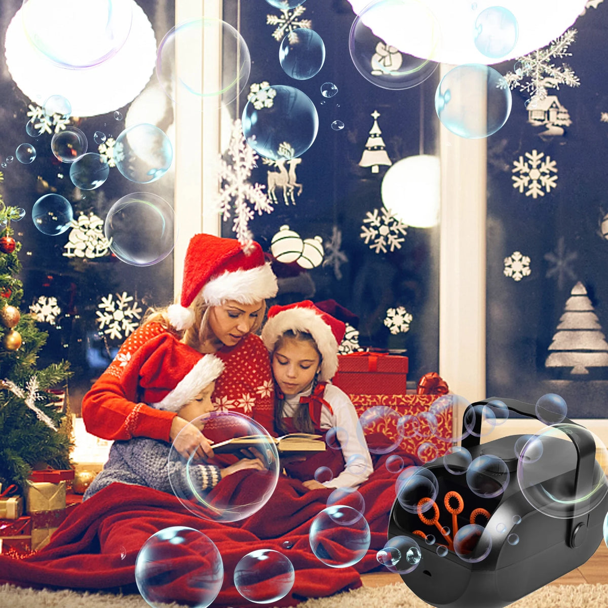 Portable Rechargeable Bubble Machine S4090