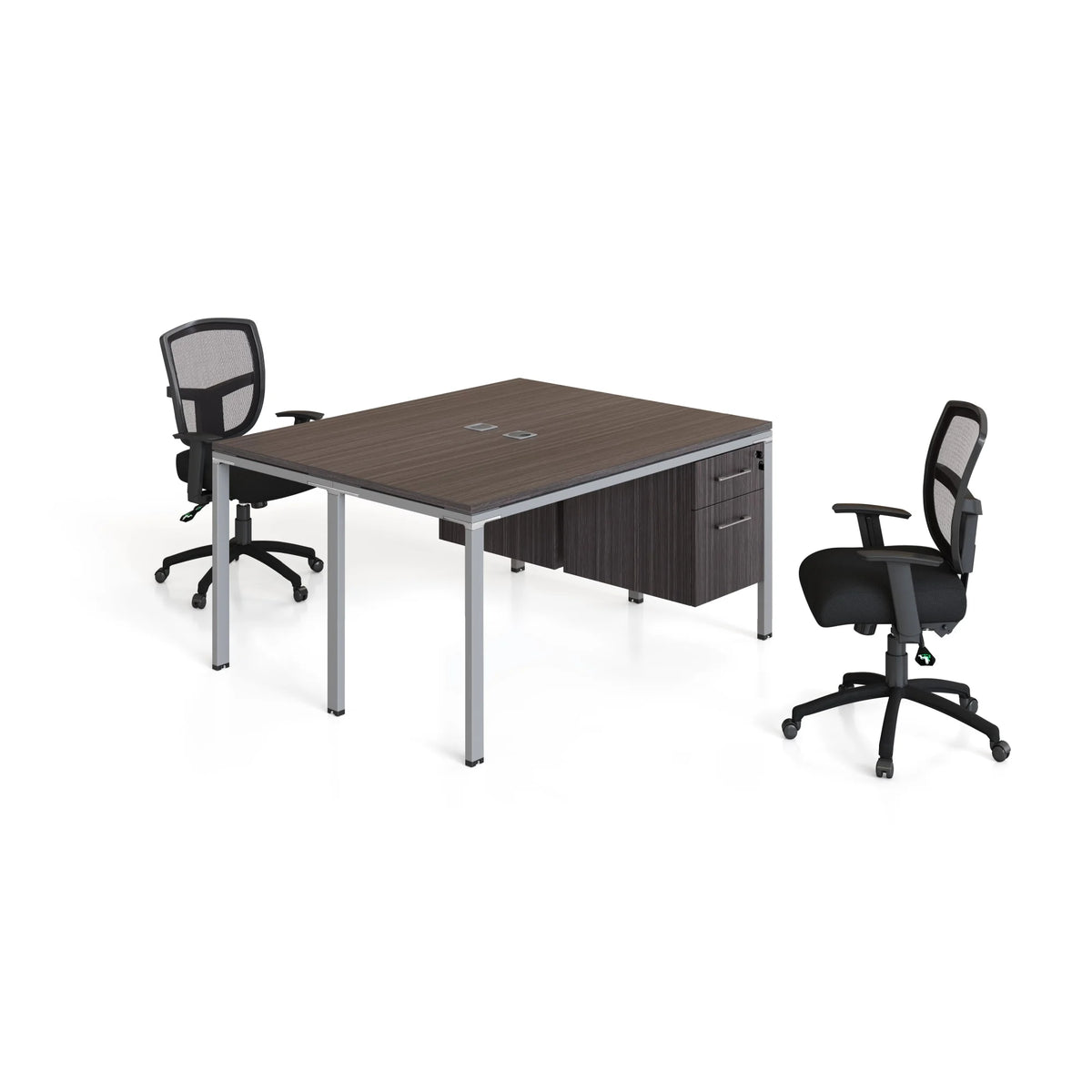 Double Desk with 2 Pedestals I5422