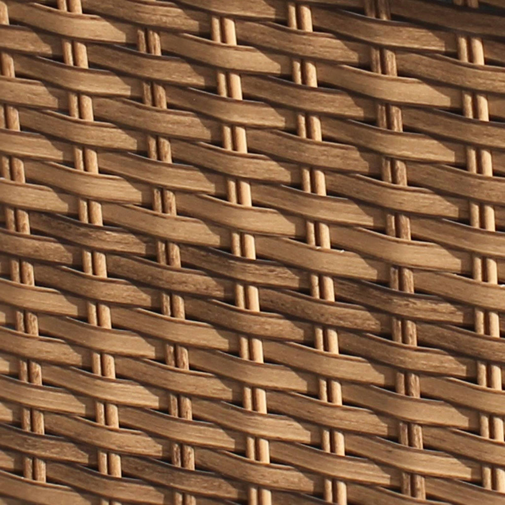 Grey Wicker Patio Chaise P6665