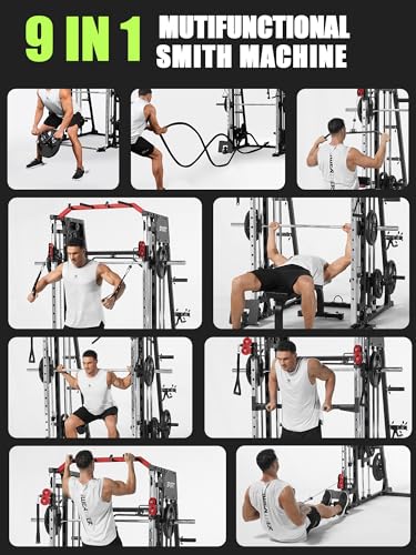 Heavy Duty Power Cage with Dual Pulley System R299