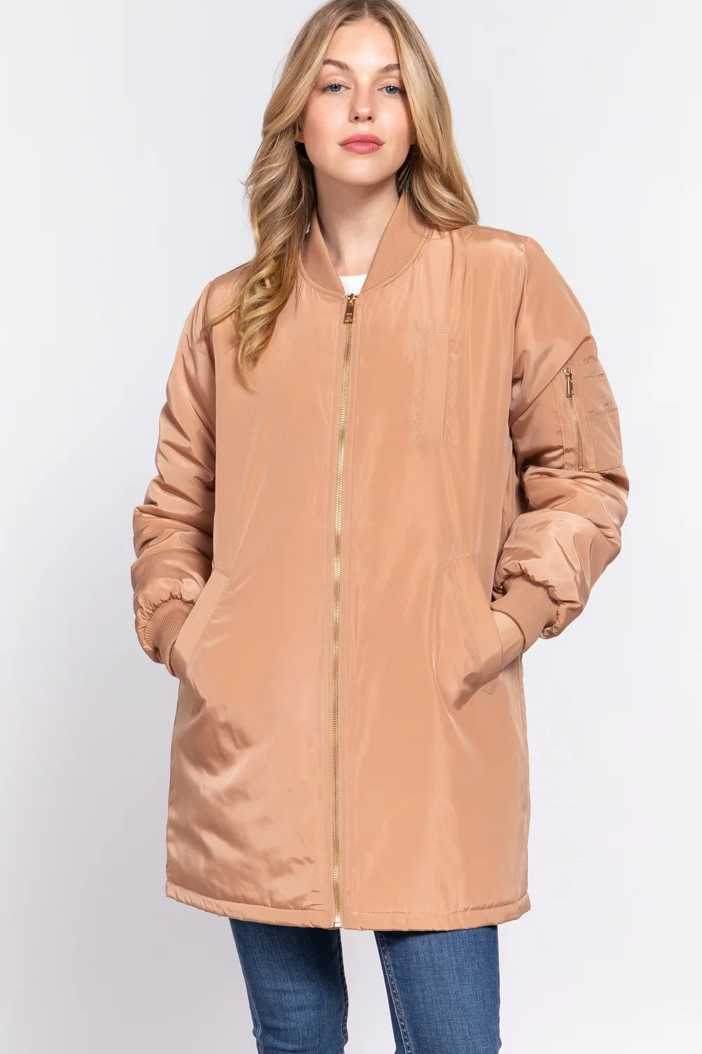 Khaki Small Bomber Jacket G542944