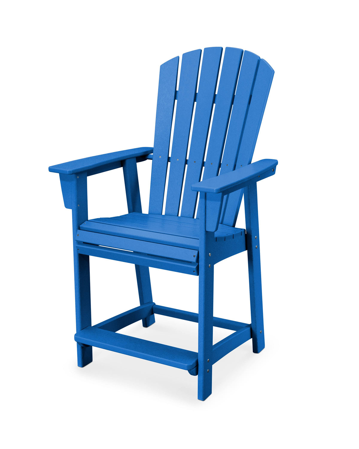 Pacific Blue Adirondack Counter Chair Q7876