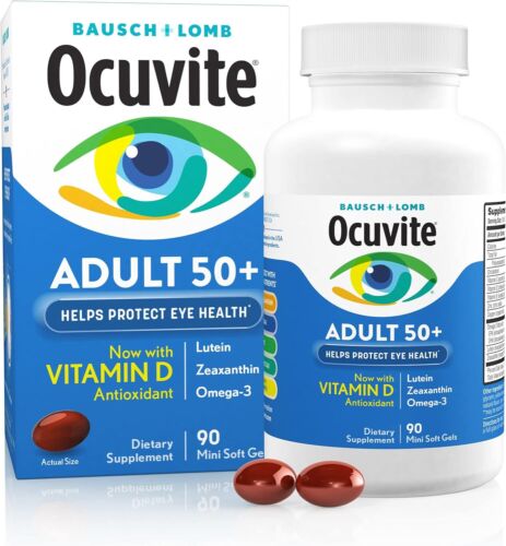 Vitaminas Y Minerales Para Ojos Con Zinc, Vitaminas C, E D667339