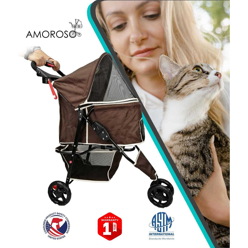 Single Pet Stroller E93656
