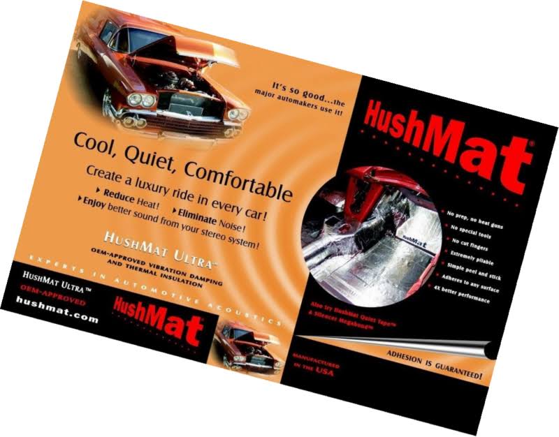 Black Floor/Dash Kit; 20 Sheets; 12 in. x 23 in. U9228