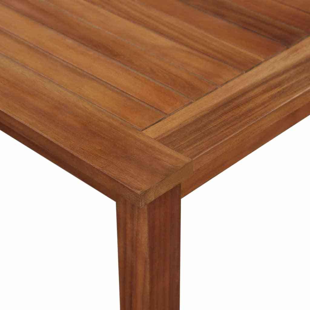 Solid Acacia Wood Garden Table Y9068