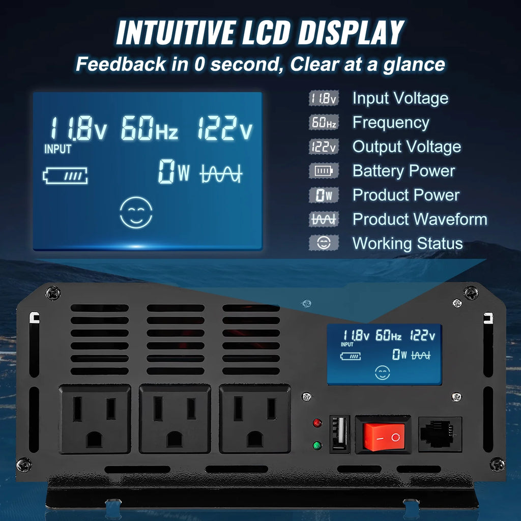 2500 W Pure Sine Wave Inverter X27531