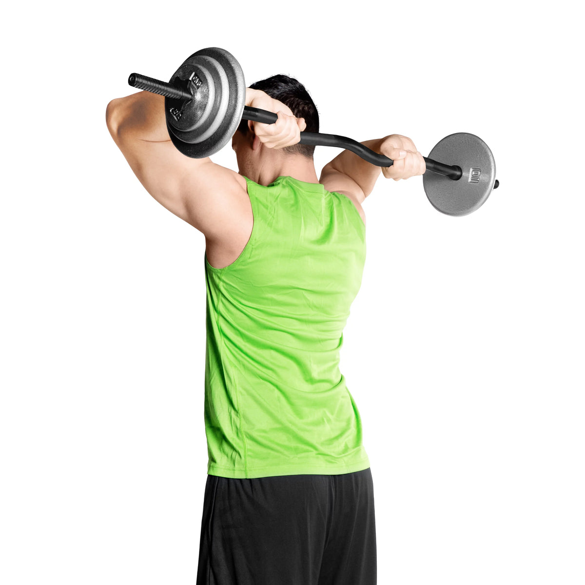 47-Inch Black Curl Bar D5586